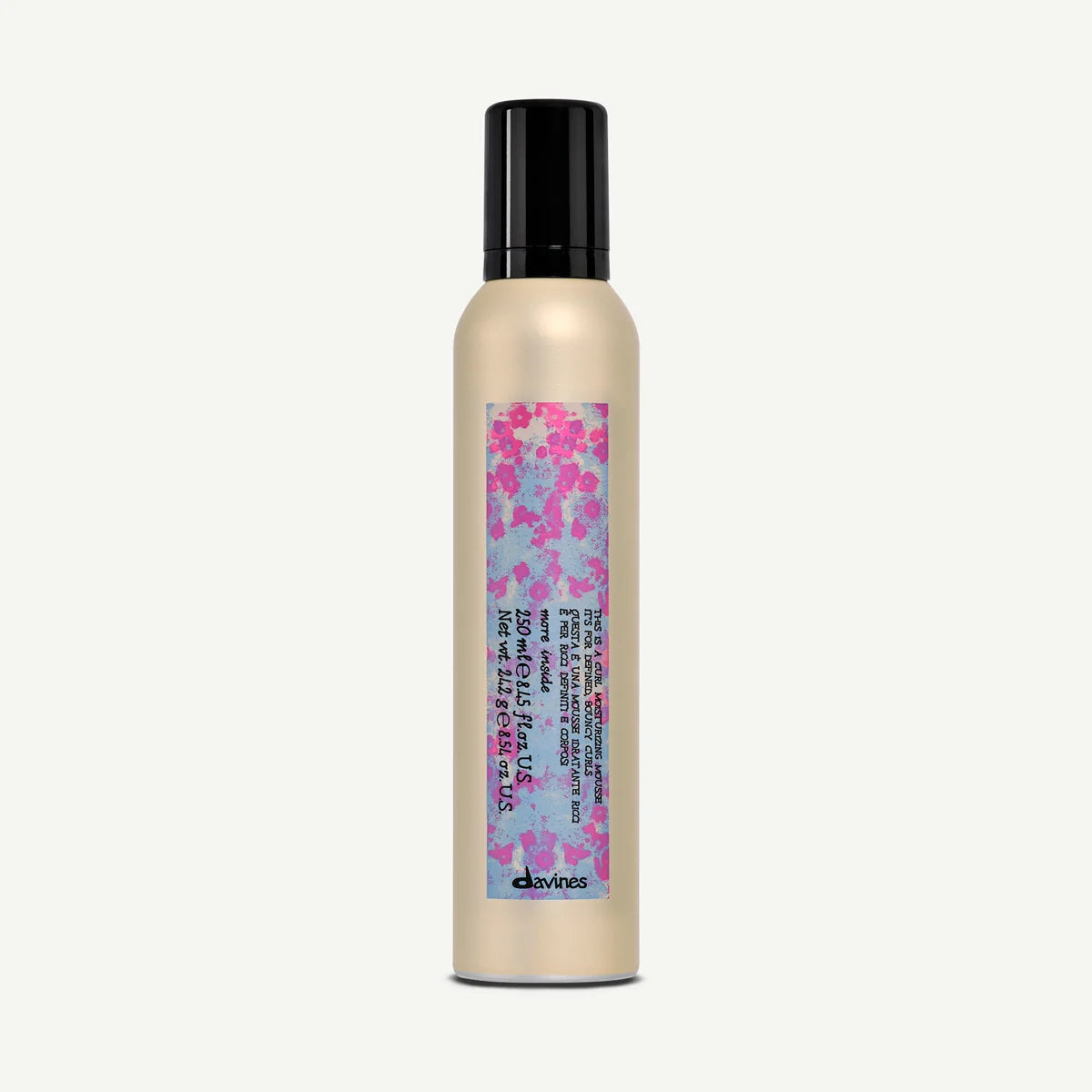 THIS IS A CURL MOISTURIZING MOUSSE